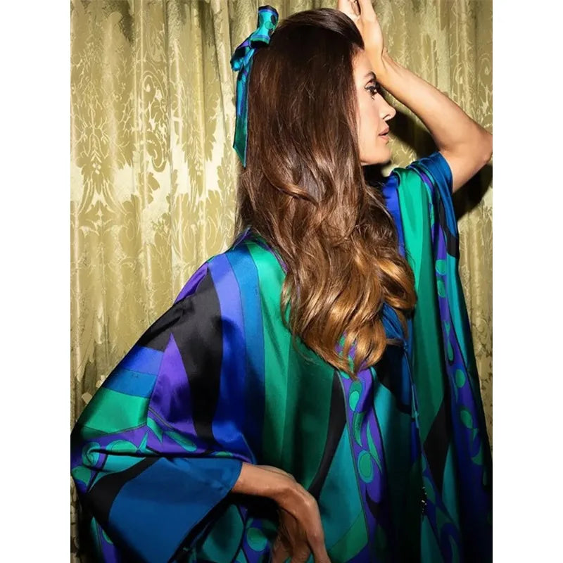 Celebrity Pucci print kaftan