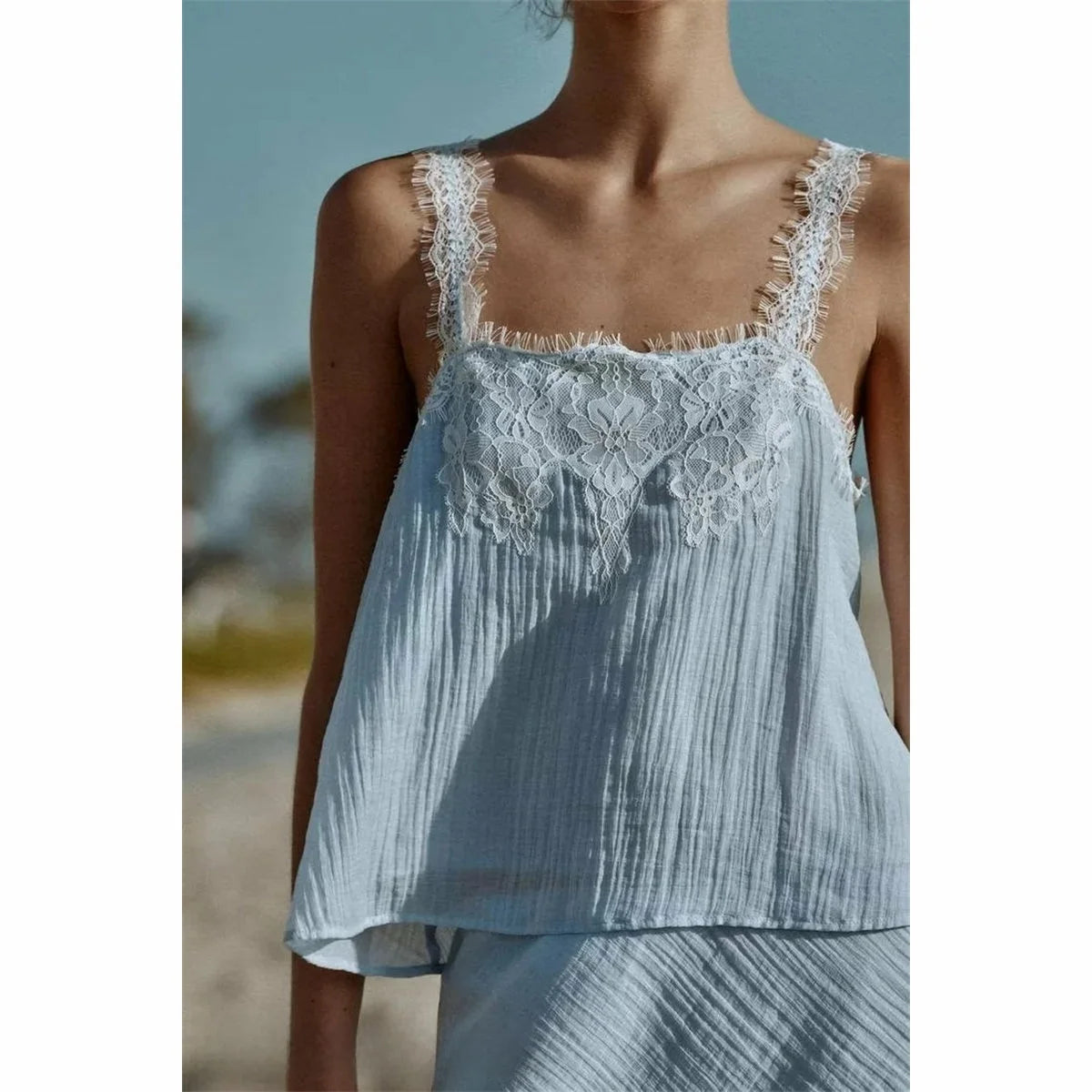 Zara Lace Skirt Set