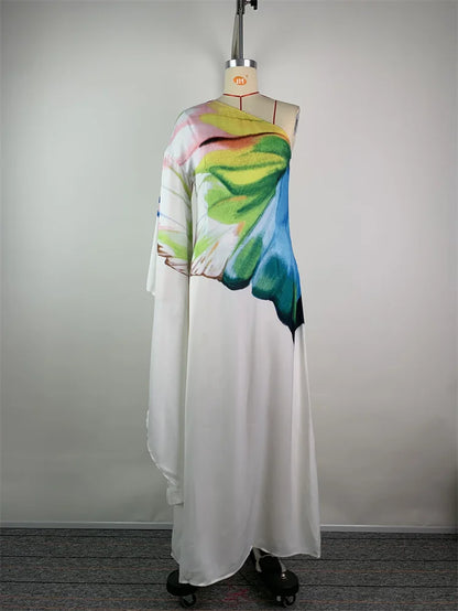 One-Shoulder Long Dress