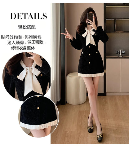 Luxury Burgandy red Velvet Dress