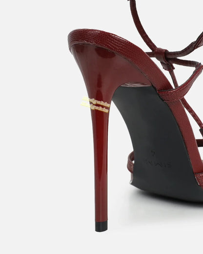 Gemstone Heels Gold Thin