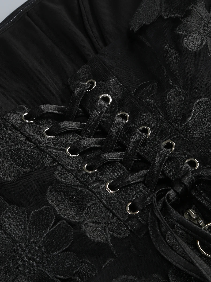2025 Luxury Embroidered Flower Mini