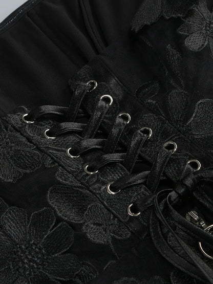 2025 Luxury Embroidered Flower Mini