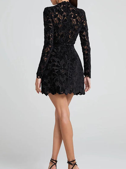 Nadine merabi Lace Mini Dress