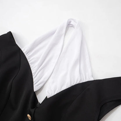 Off Shoulder Halter Party