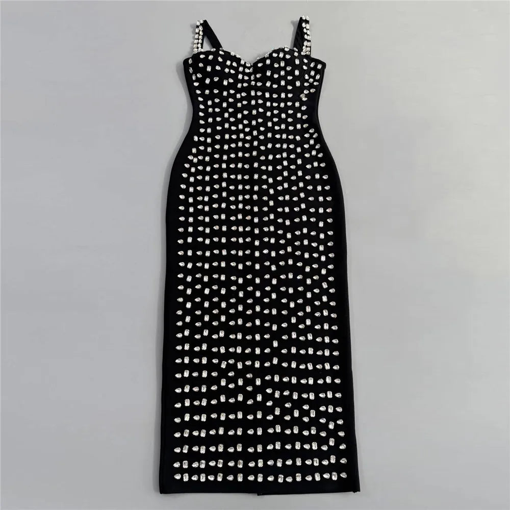 2025 Luxury Beading Bandages Dior Dress