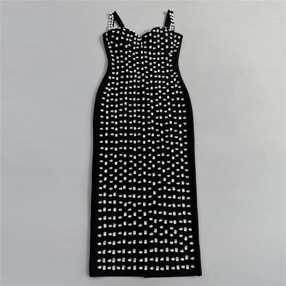 2025 Luxury Beading Bandages Dress