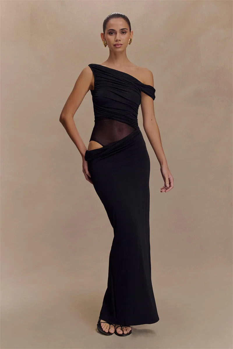 Backless Club Party Long Dress Elegant - Shellss