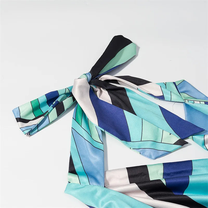 Pucci halterneck neck Long dress