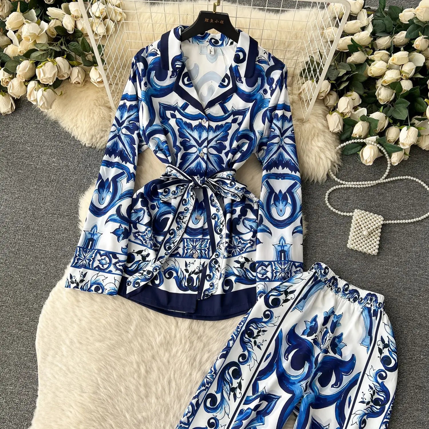Boho MAjolica Dolce Set - Shellss