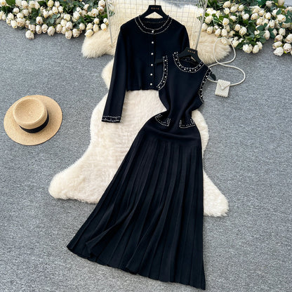 Vintage Knitted Two Piece Sets