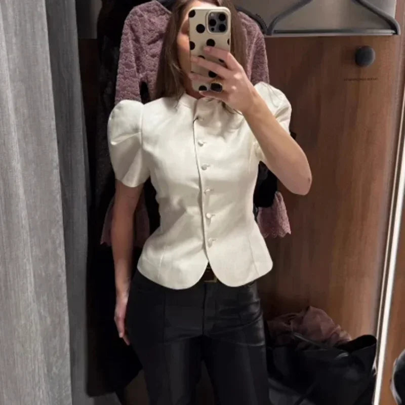 Zara Puff shirt