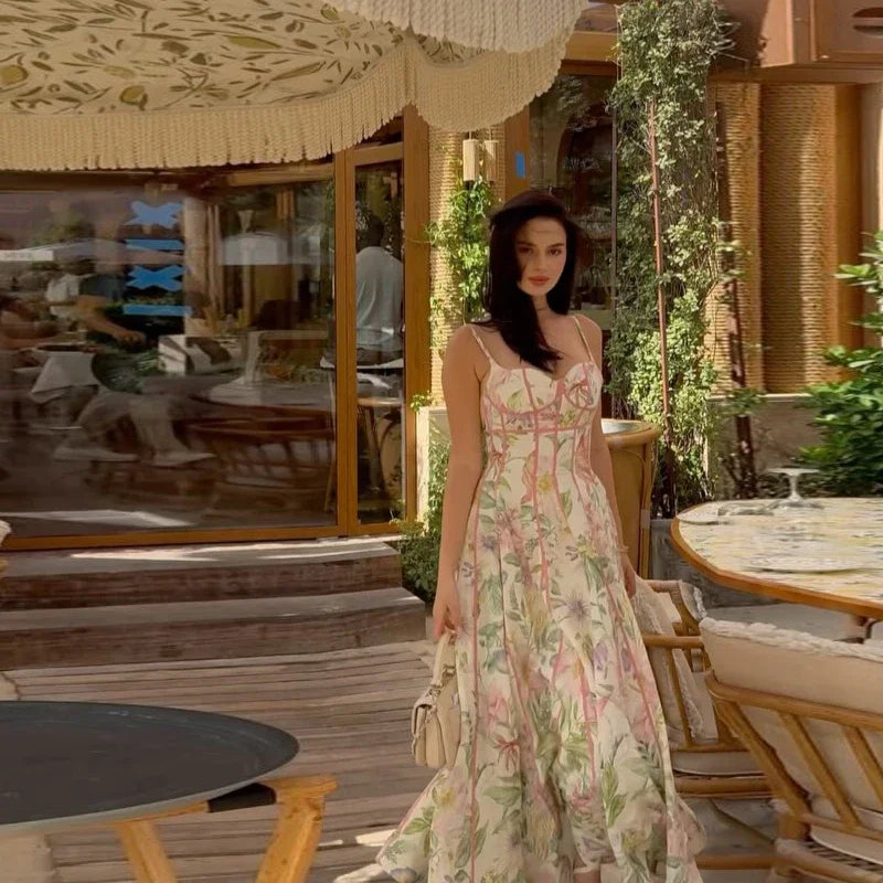 Floral Long Summer dress
