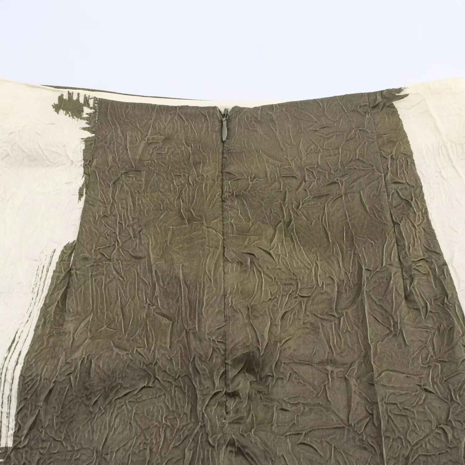 Printed Crepe Skirt