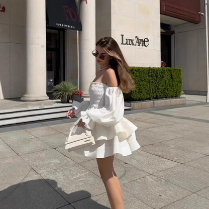 Off-Shoulder Sweetheart Tube Top Dress