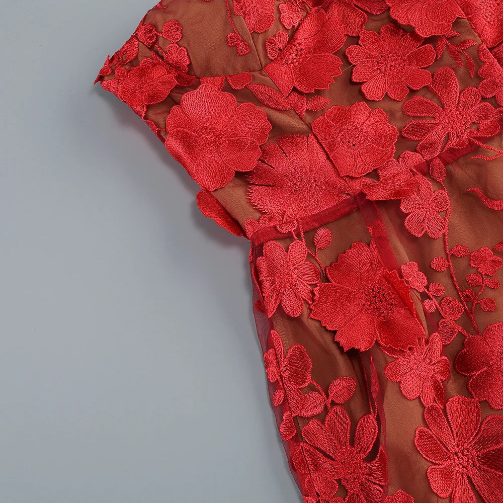 Luxury Glam Embroidered Beauty