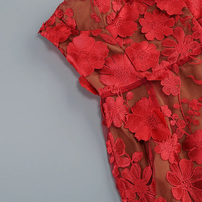 Luxury Glam Embroidered Beauty