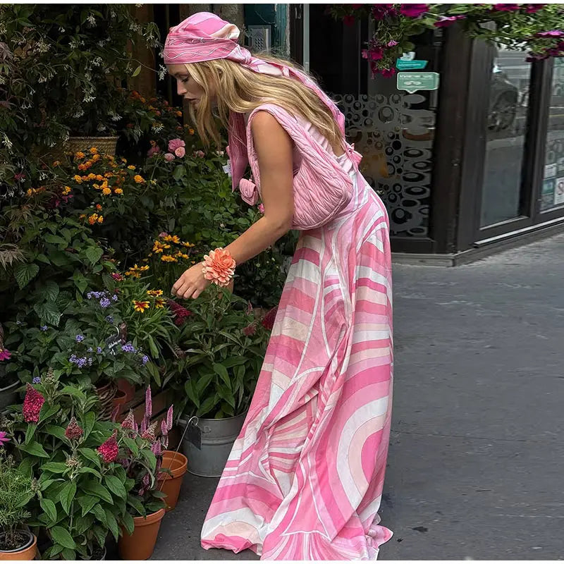 1 Pucci Vibe marble print skirt Set