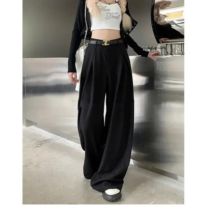 High Waist Loose Wide Leg Pants