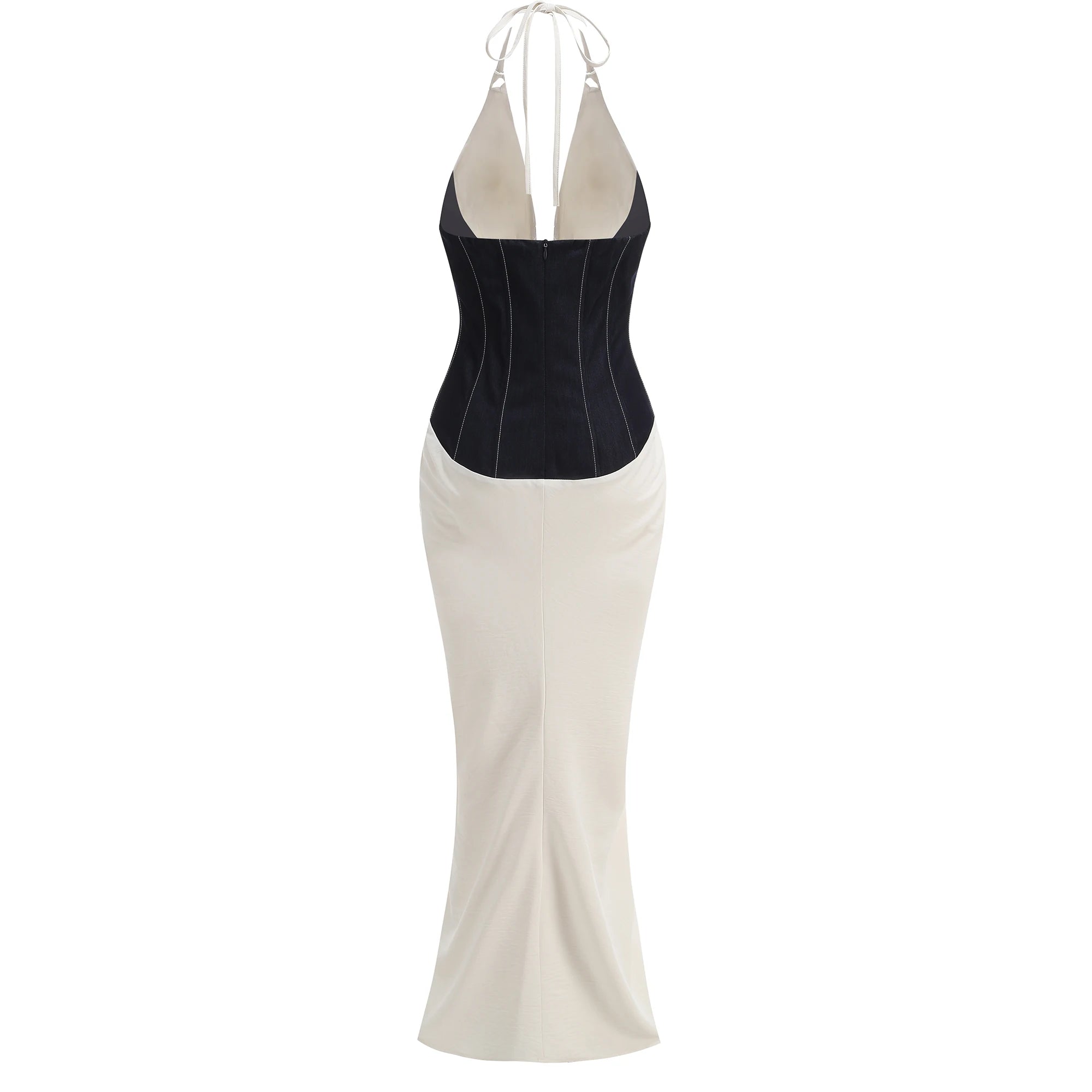 Celebrity Contrast Dress