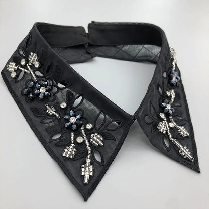 Embellished shirt collar- The royals collection