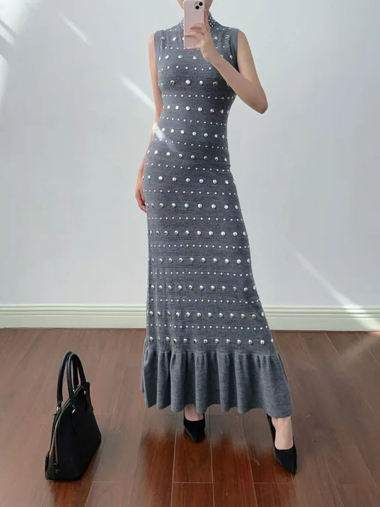 Classy Sandro Riveted Grey - Same day delivery - Shellss
