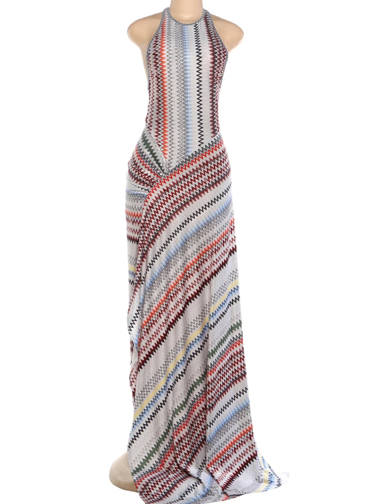 Missoni White Striped Long