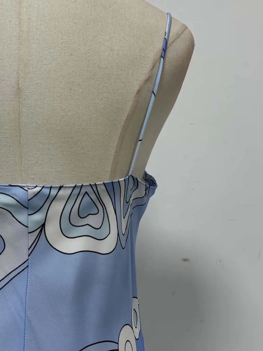Light Blue Pucci Two Piece Set f