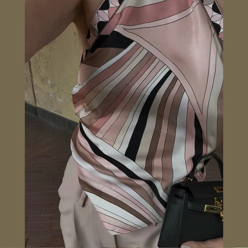 Pucci Halter Top Set - Shellss