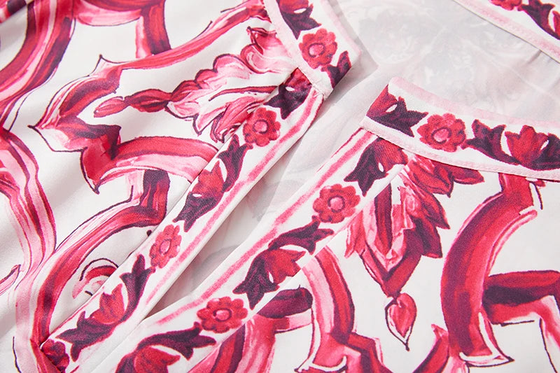 Vintage Red Blue Dolce Vibes