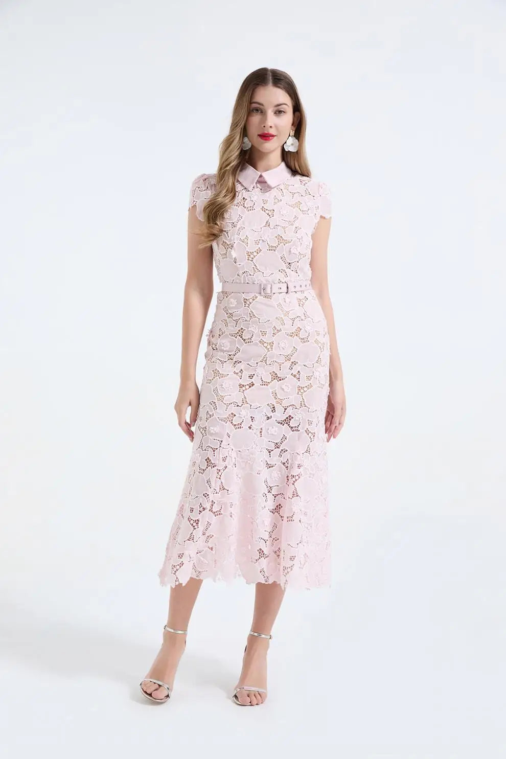 Lace Fish Tail Dress selfportarit