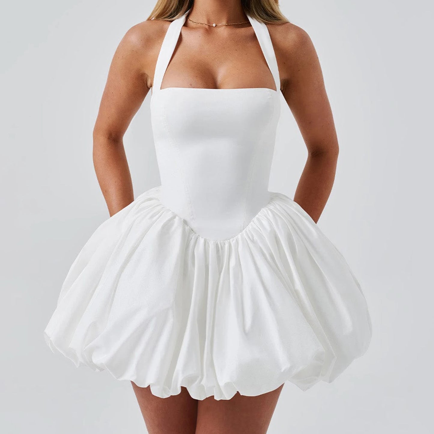 Corset Halter Party Dress Super Trendy