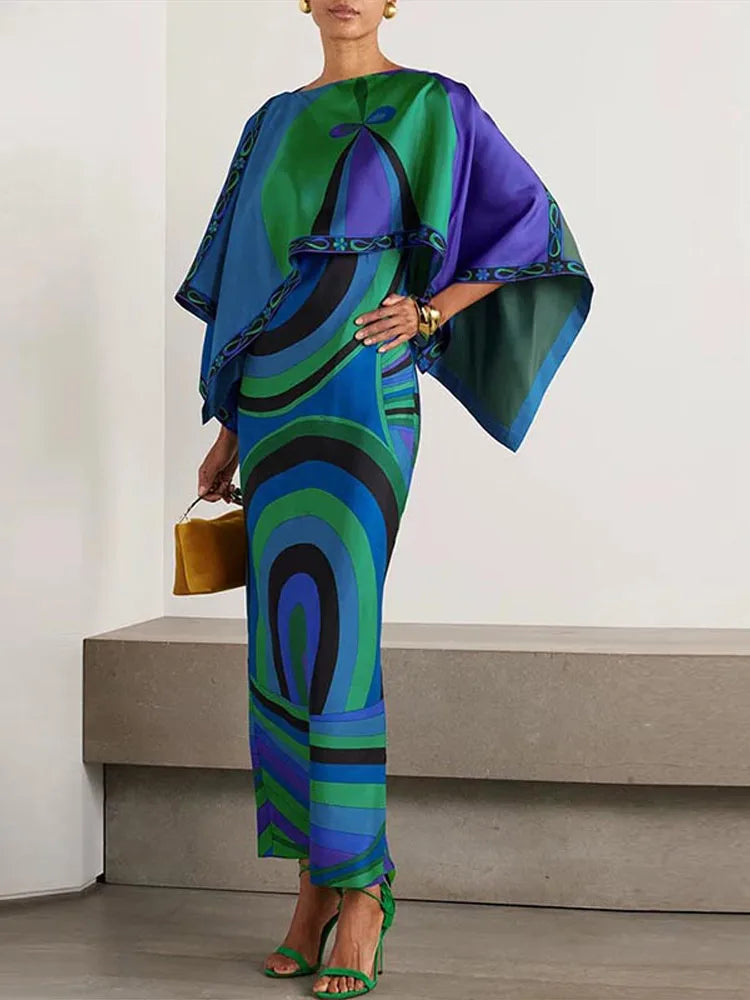 Pucci Resort Vacation Wear Cape Shawl