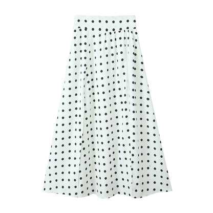 Polka Dot Top Skirt set