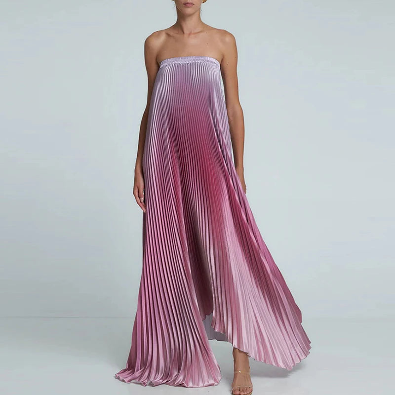 Satin Gala Gown - Shellss