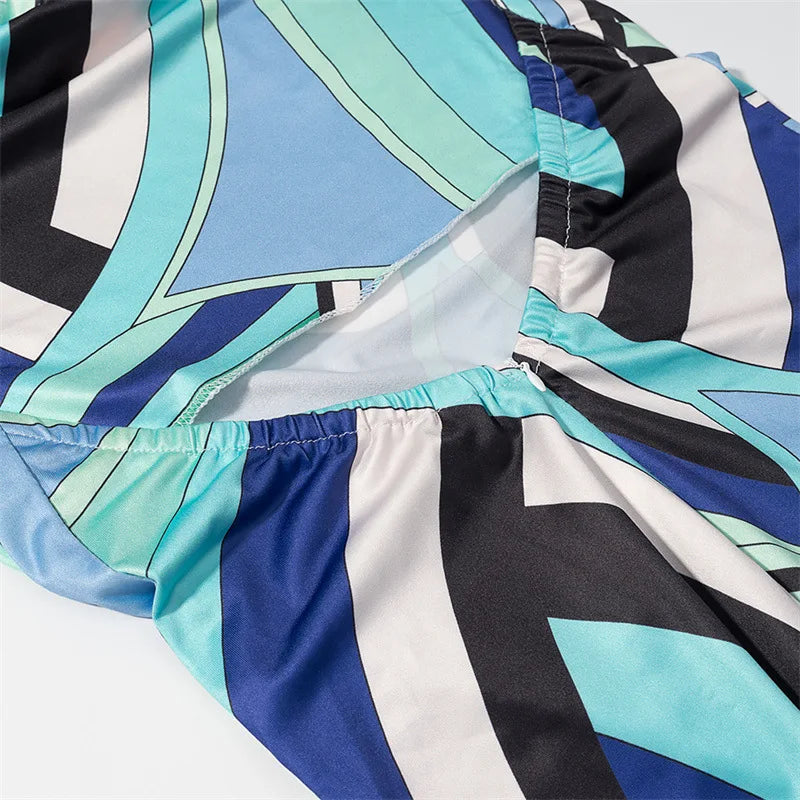 Pucci halterneck neck Long dress
