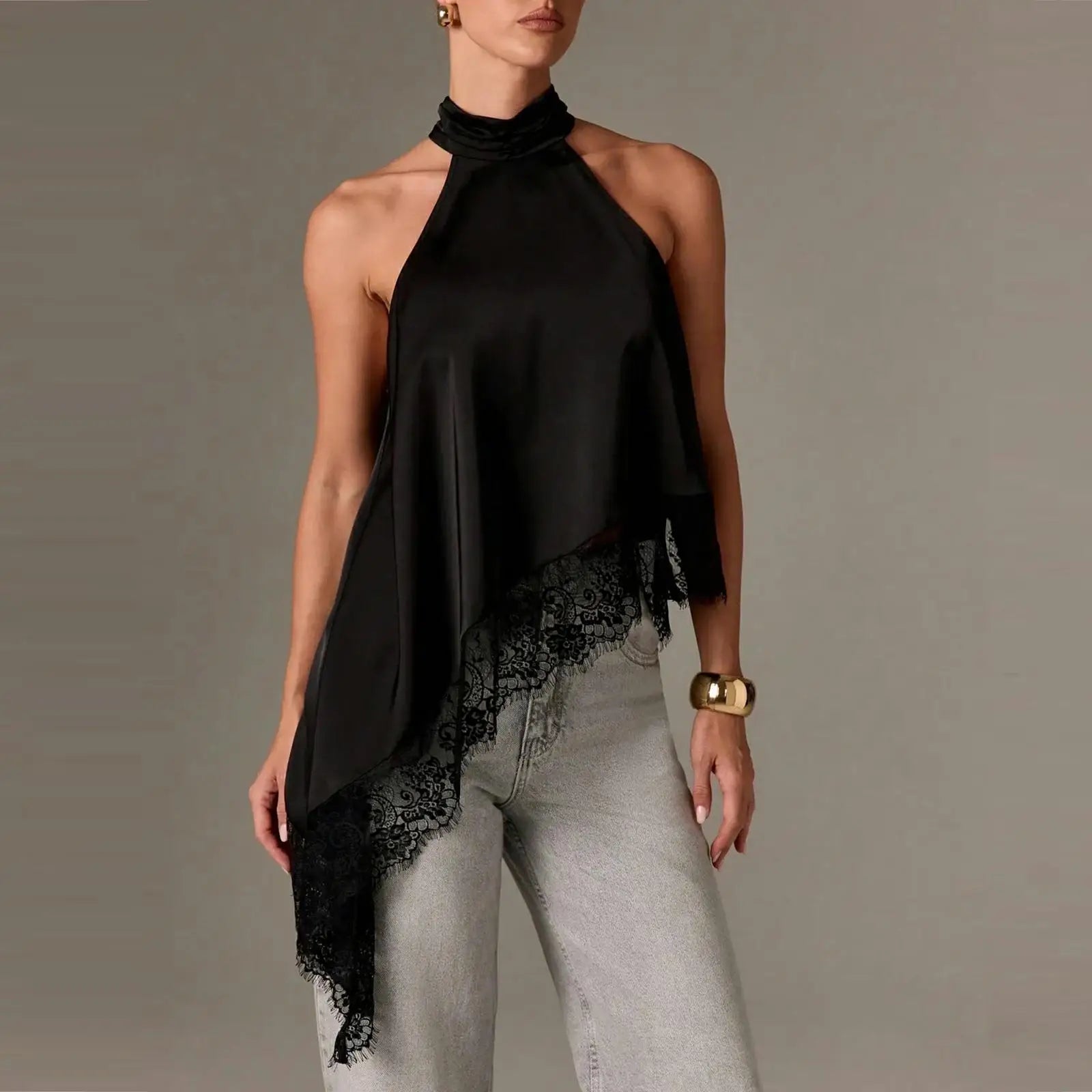 Asymmetrical Silky Top clio - Shellss