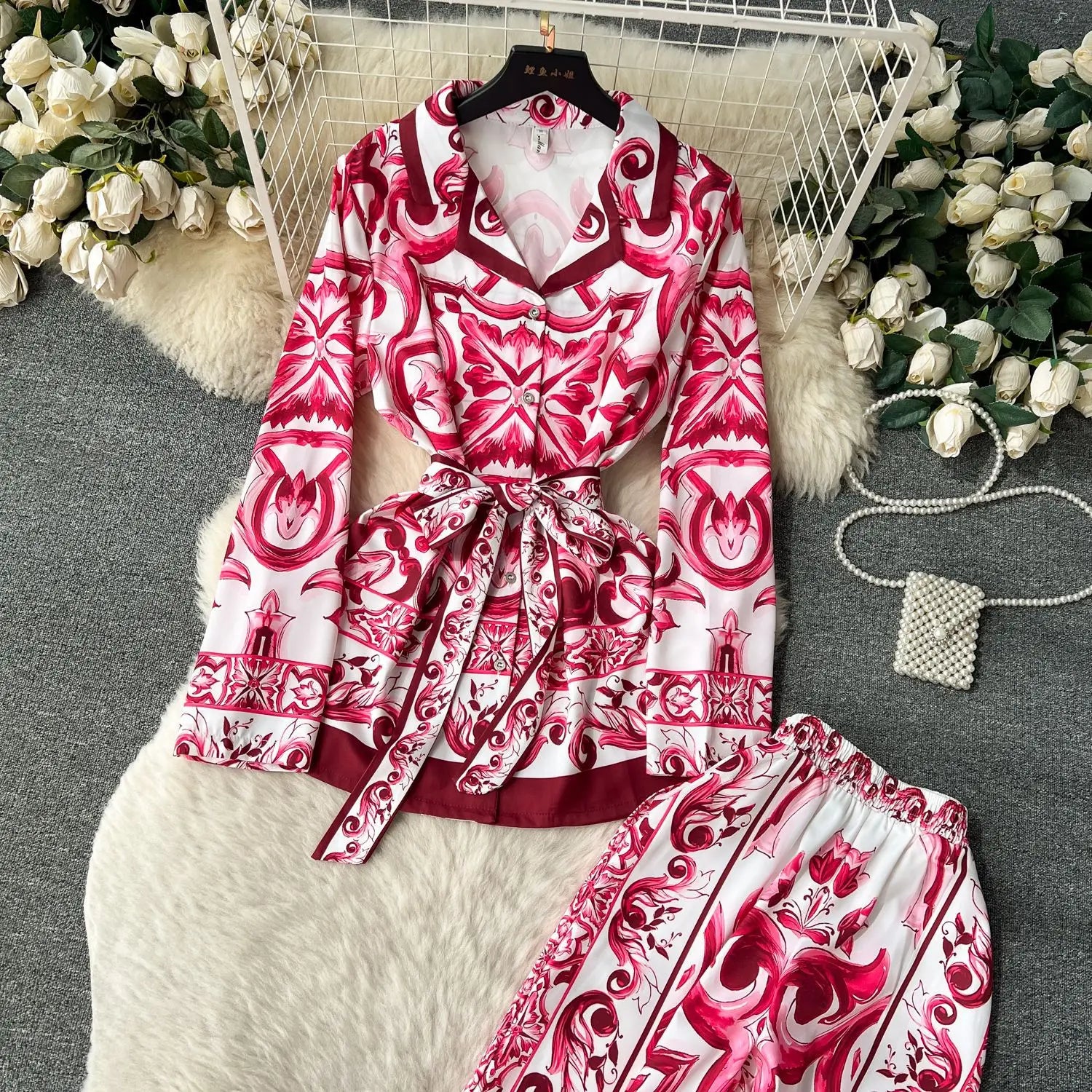Boho MAjolica Dolce Set - Shellss