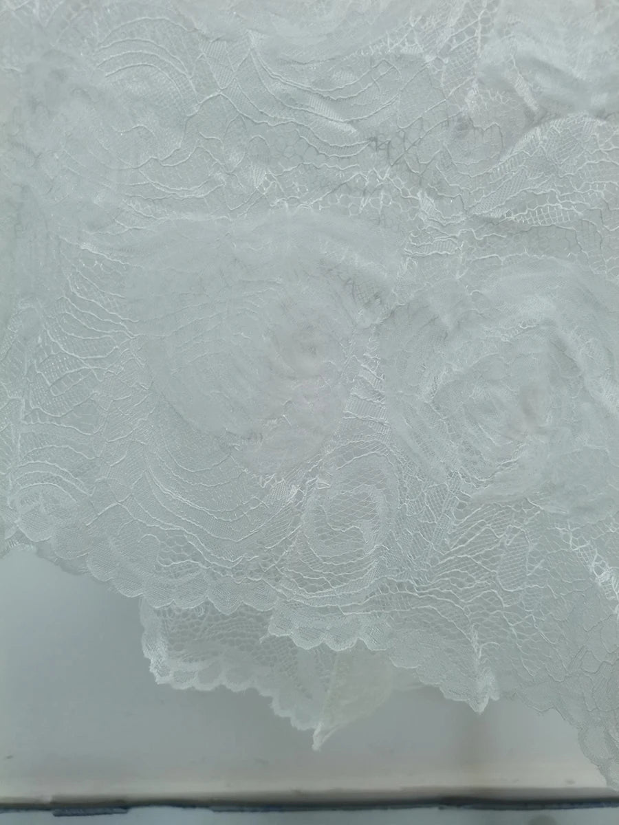 Self portrait clio vibes white lace midi