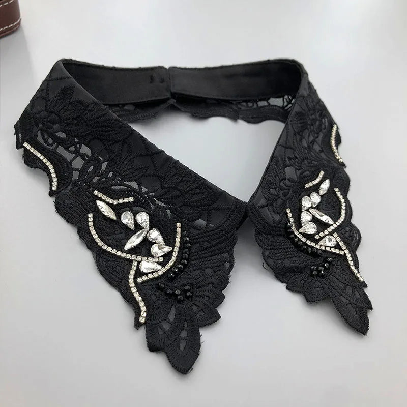 Embellished shirt collar- The royals collection