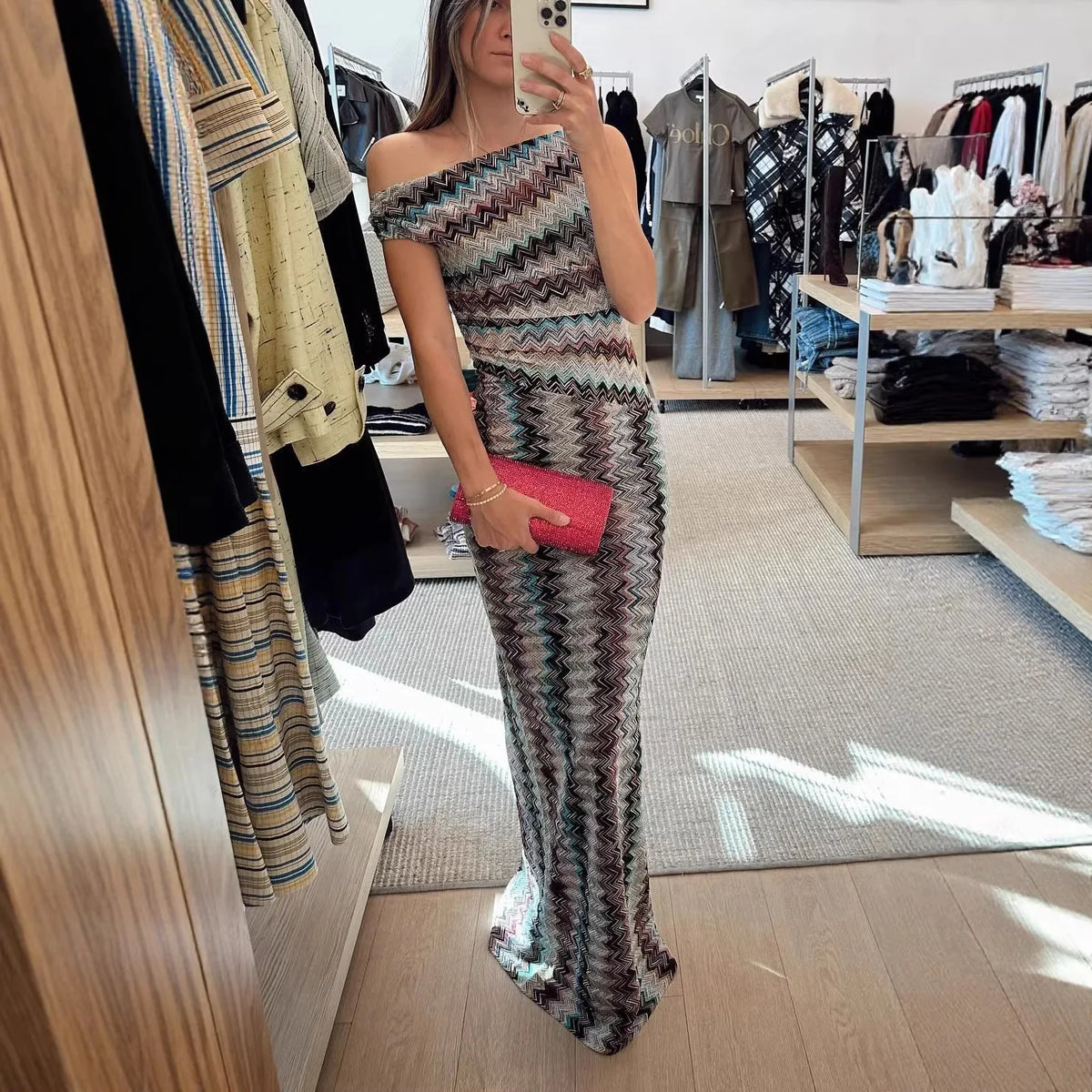 Missoni Zig zag Asyemmtrical