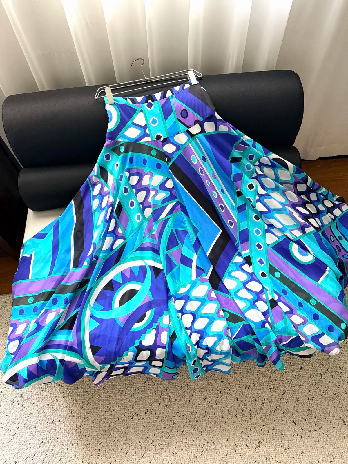 Pucci LAtest Blue Skirt