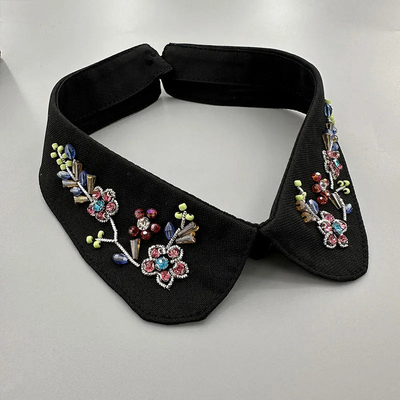 Embellished shirt collar- The royals collection