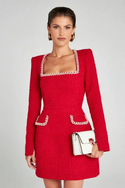 Beauty Elegant Tweed Mini