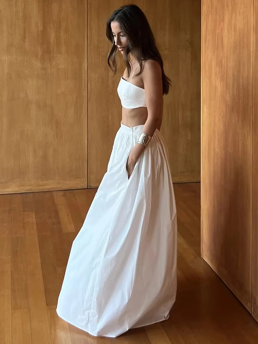 1 brown khaki white set