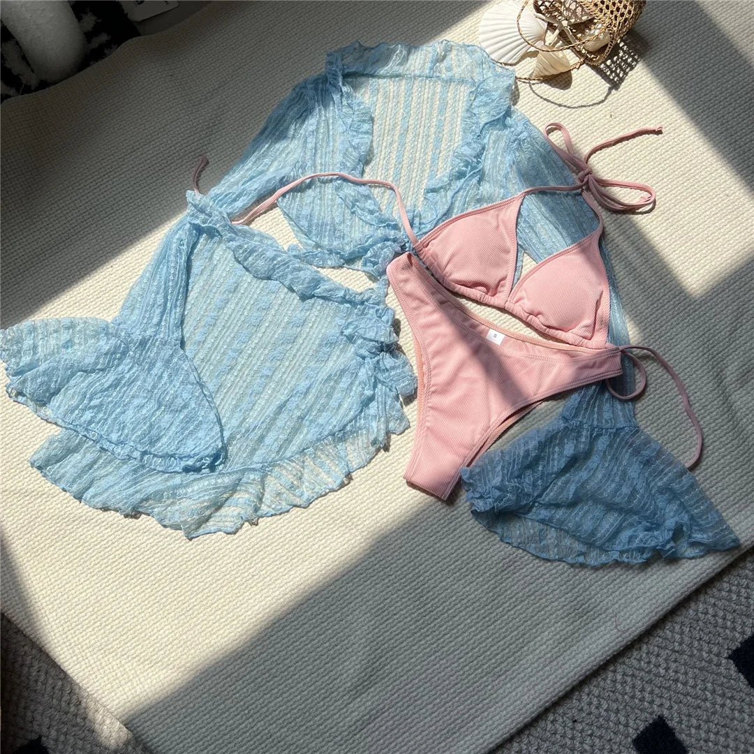 4PCS Bikini set