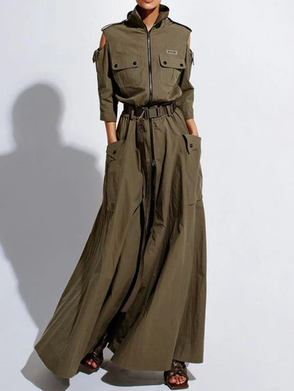 Boss Lady Stylish Outfit with Pockets