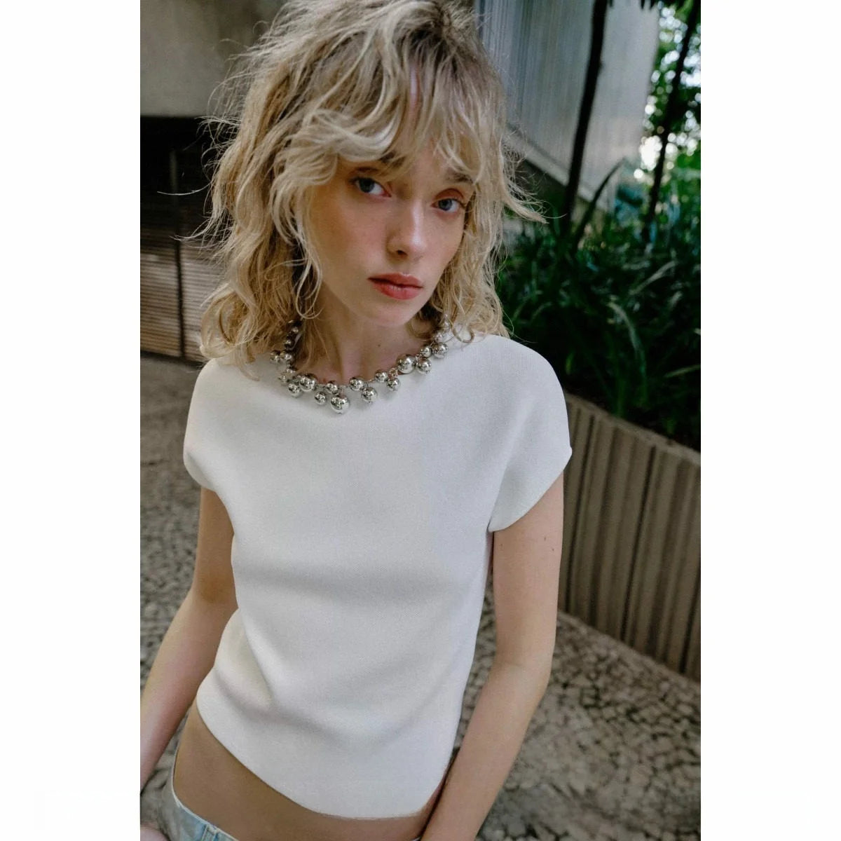 Knit Sandro Top