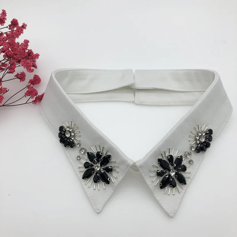 Embellished shirt collar- The royals collection