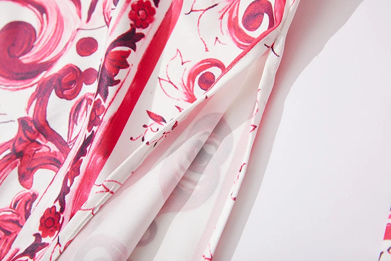 Vintage Red Blue Dolce Vibes